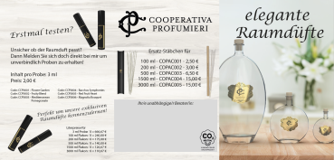 Flyer Cooperativa Profumieri