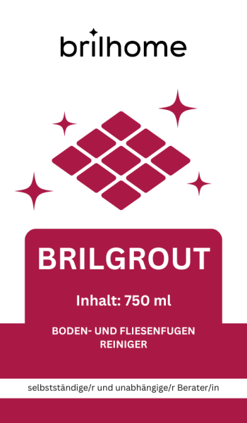 Anwendungskärtchen BRILGROUT