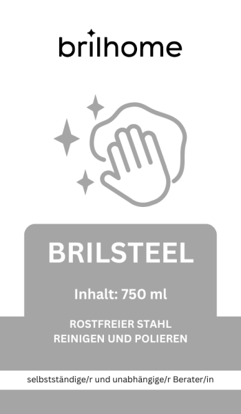 Anwendungskärtchen BRILSTEEL