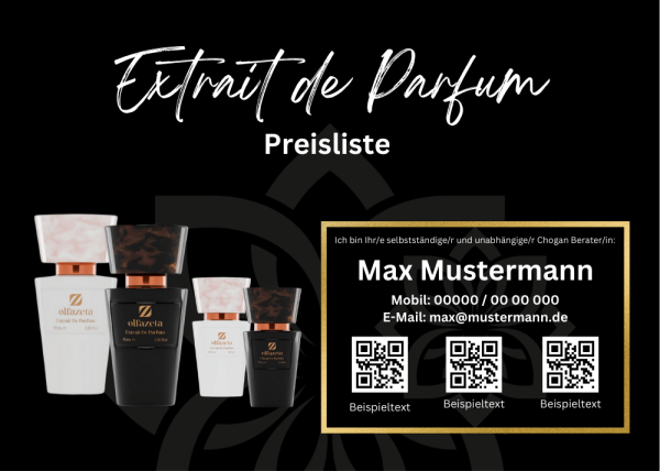 Flyer Parfumliste