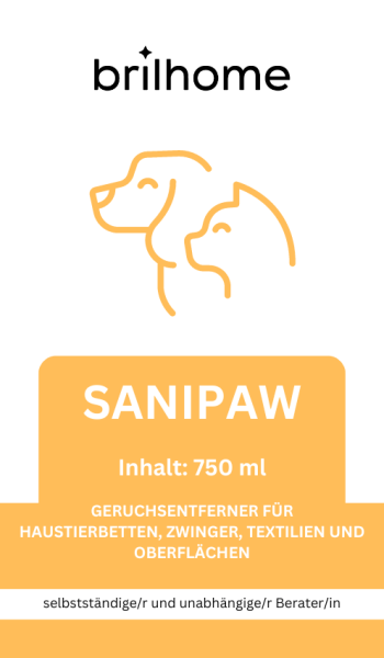 Anwendungskärtchen SANIPAW